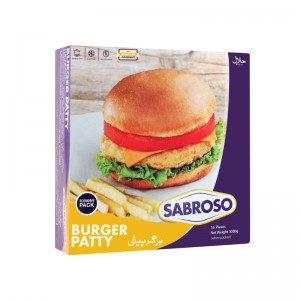SABROSO CHICKEN BURGER PATTY 1000GM