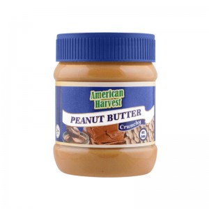 AMERICAN HARVEST PEANUT BUTTER CRUNCHY 340ML