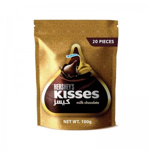 HERSHEYS KISSES MILK CHOCOLATE 100GM