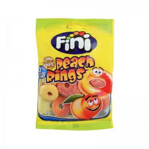FINI JELLY PEACH RING 80GM
