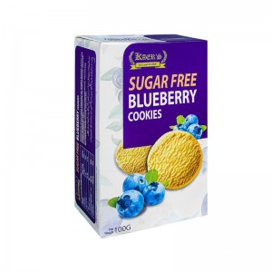 KAERS SUGAR FREE COOKIES BLUEBERRY 100GM