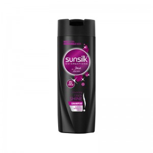 SUNSILK SHAMPOO STUNNING BLACK SHINE 380ML