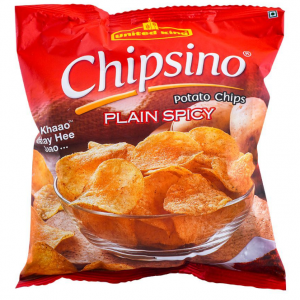 UNITED KING CHIPS 60GM PLAIN SPICY