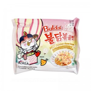 SAMYANG HOT CHICKEN CREAM CARBONARA NOODLES 140GM