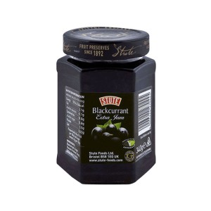 STUTE BLACKCURRANT EXTRA JAM 340GM