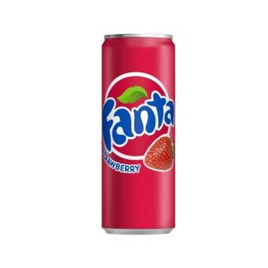 FANTA CAN STRAWBERRY 320ML