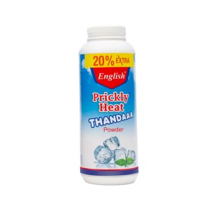 ENGLISH PRICKLY HEAT THANDAA POWDER 120GM