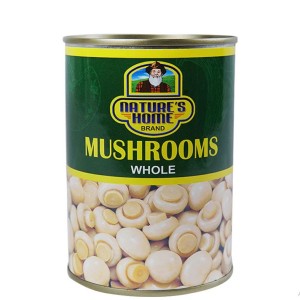 NATURE HOME MUSHROOMS WHOLE 380GM