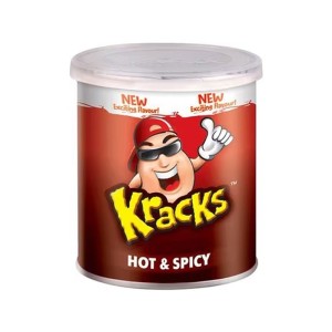 KRACKS HOT & SPICY CHIPS 45GM