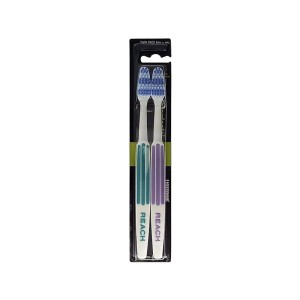 REACH CONTROL TOOTH BRUSH TWIN PACK FIRM