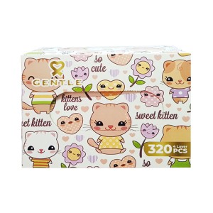 GENTLE TISSUE CUDDLE 320PCS C3