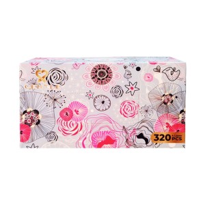 GENTLE TISSUE CRYSTAL 320PCS A5