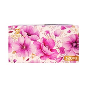 GENTLE TISSUE PETUNIA 320PCS A9