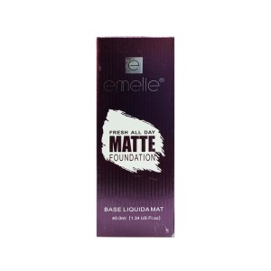 AZ EMILIE MATTE FOUNDATION 01 ALL DAY 40ML