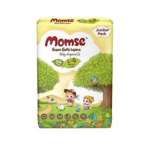 MOMSE BABY DIAPER LARGE 54S