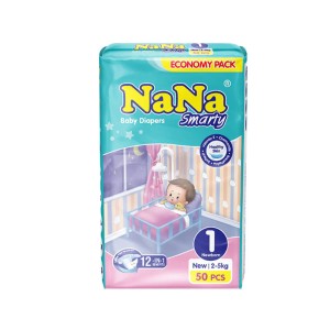 NANA SMARTY DIAPER NEW BORN 50S