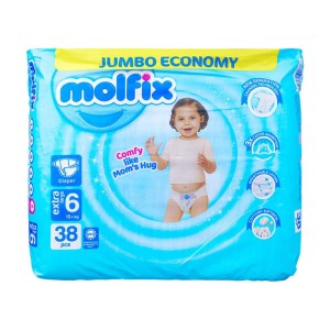 MOLFIX BABY DIAPER XL 38`S