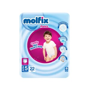 MOLFIX BABY PANT JUNIOR TWIN PACK 22`S