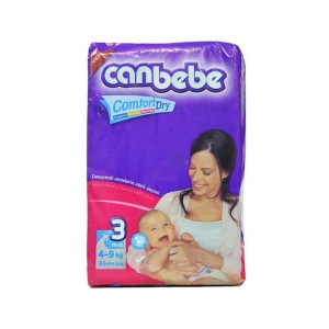 CANBEBE DIAPERS 36PCS MIDI3
