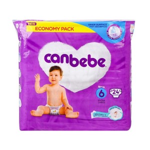 CANBEBE DIAPERS 24PCS EXTRA LARGE6