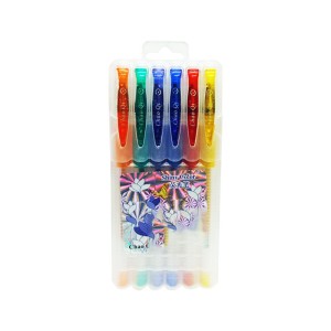 GLITTER GEL PEN 6 COLOR 212-6