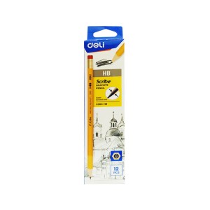 DELI SCRIBE PENCIL BOX 12S