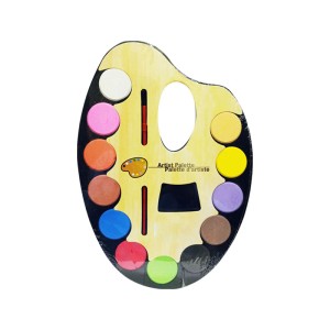 BU.I KAIDISI WATER COLOUR 12PCS 8029