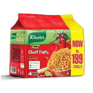 KNORR NOODLES CHATTPATTA 4PCS PACK