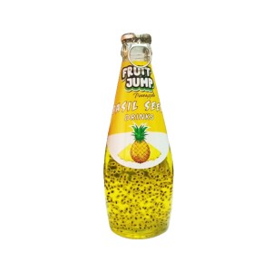 FRUIT JUMP BASIL SEED DRINK PINEAPPLE 290ML