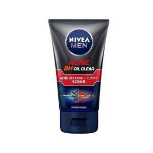 NIVEA MEN ACNE 8H OIL CLEAR SCRUB 100ML