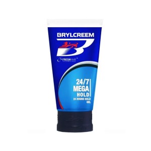 BRYLCREAM 24/7 MEGA HOLD GEL TUBE 150ML