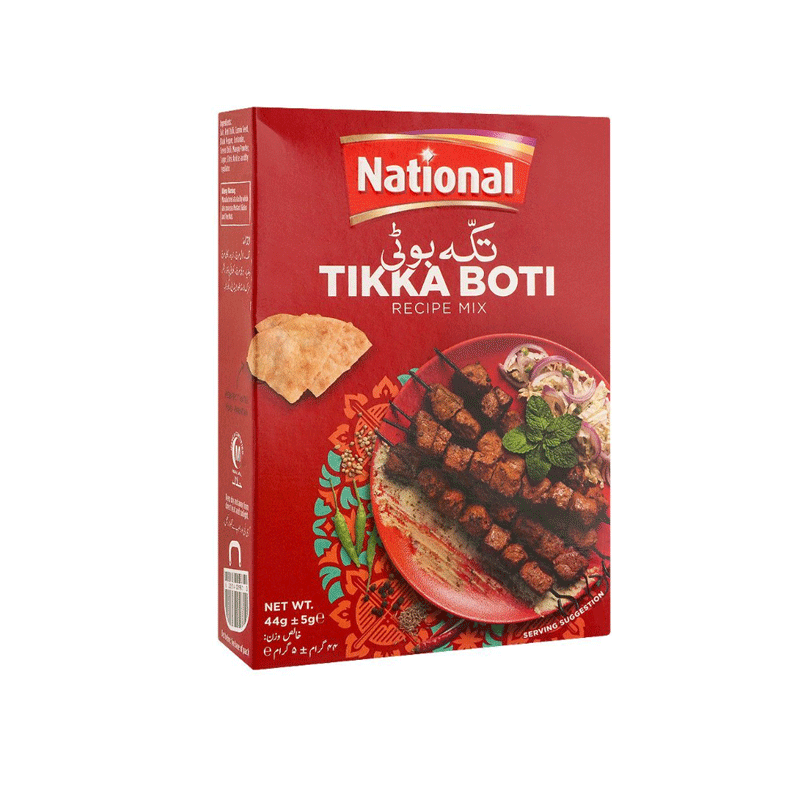 NATIONAL TIKKA BOTI MASALA MIX 50GM