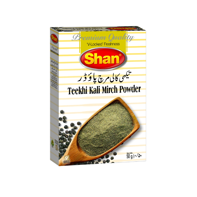 SHAN TEEKHI KALI MIRCH 50G