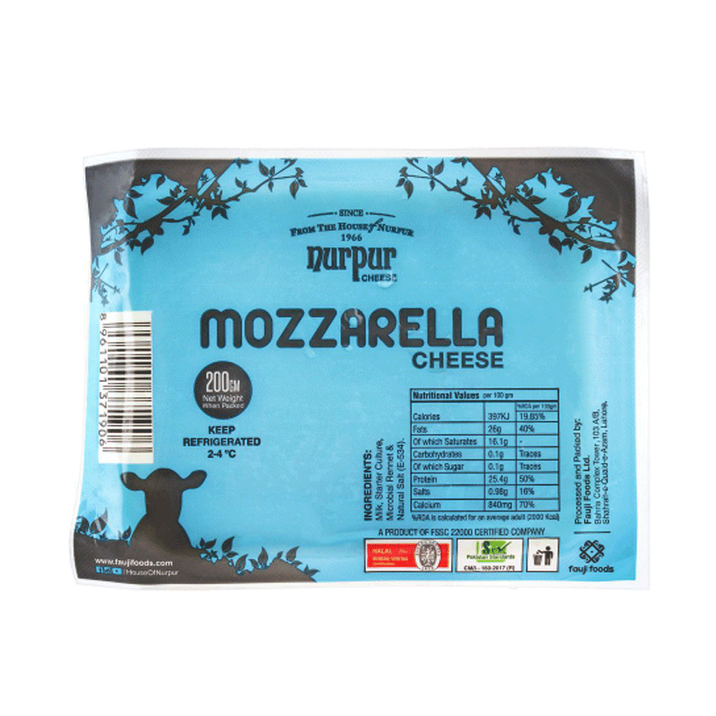 NURPUR MOZERALLA CHEESE 225GM
