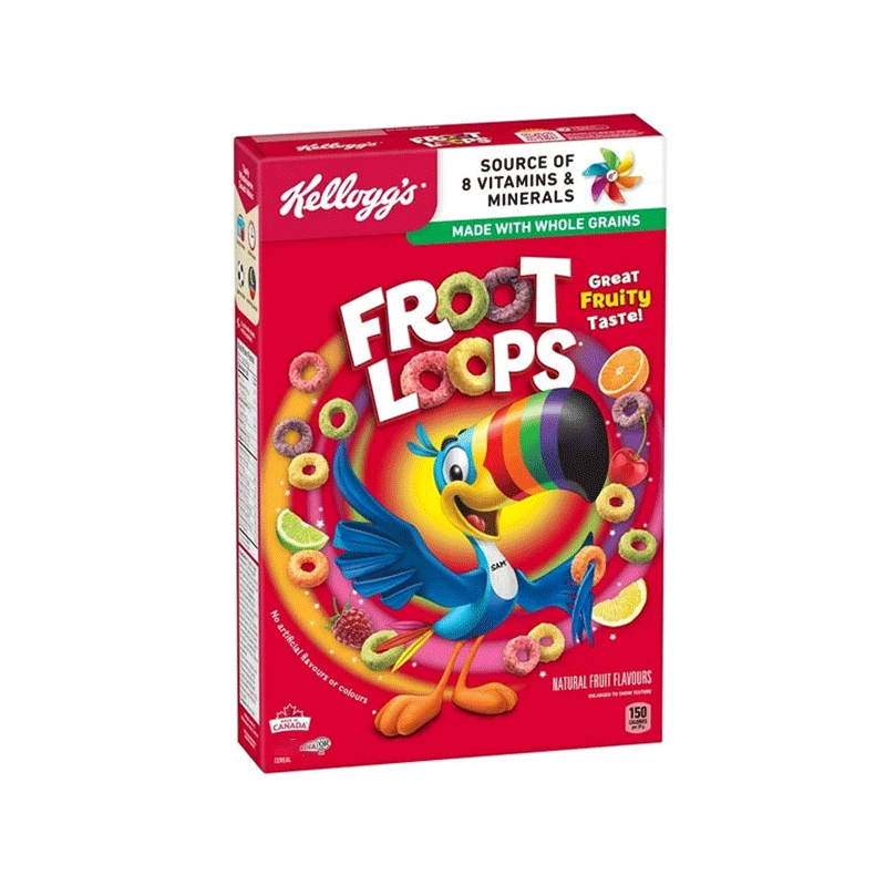 KELLOGGS CEREAL FROOT LOOPS 150GM
