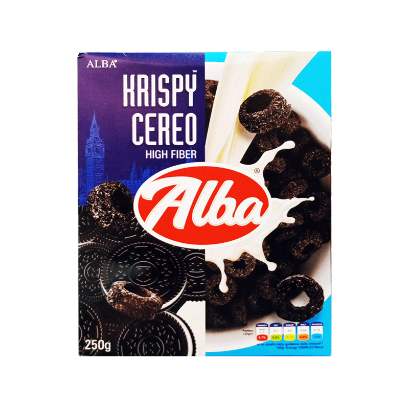ALBA CEREO COOKIES BOX 250GM