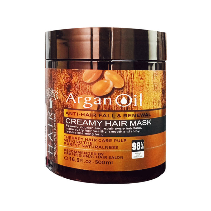 KERATIN CREAMY HAIR MASK ARGAN OIL 500ML