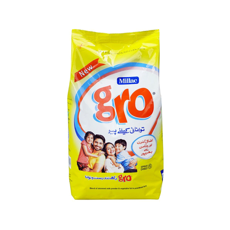 MILLAC GRO MILK POWDER 900GM