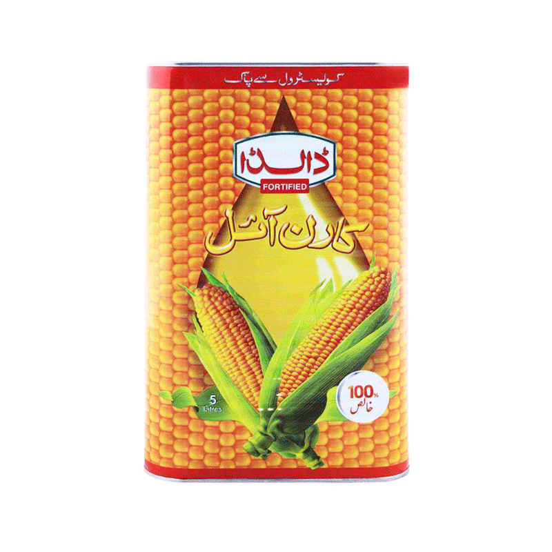 DALDA CORN OIL 5 LTR TIN