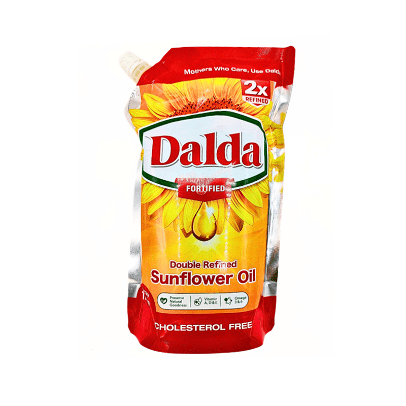 DALDA SUNFLOWER STAND UP POUCH 1LTR