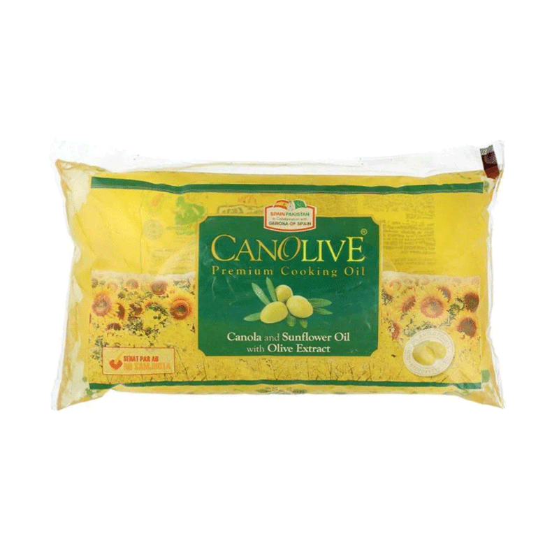 CANOLIVE COOKING OIL 1LTR POUCH