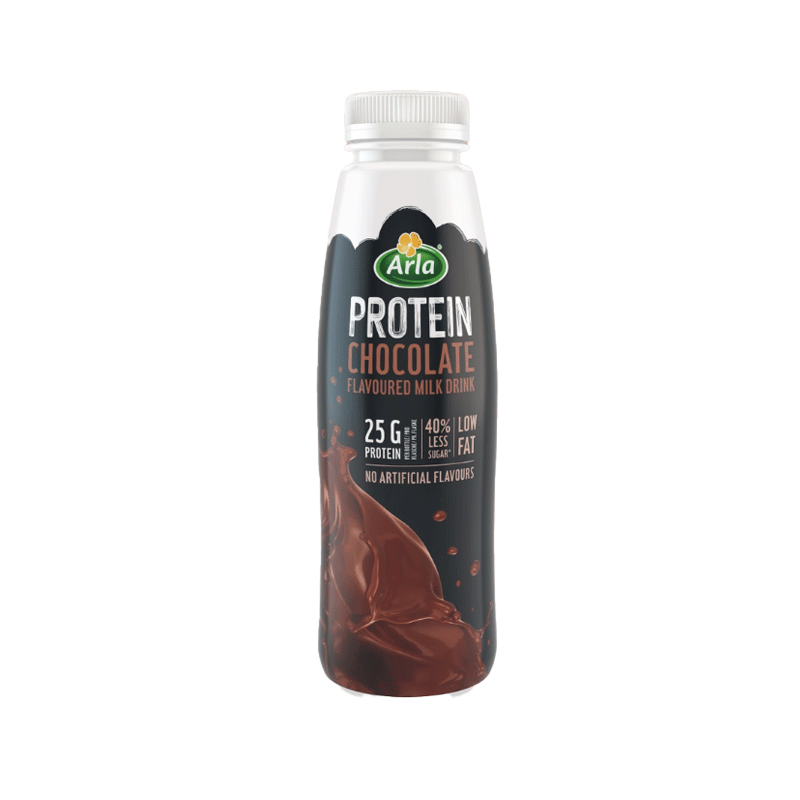 ARLA PROTIEN CHOCOLATE FLAVOURED MILK DRINK 482ML
