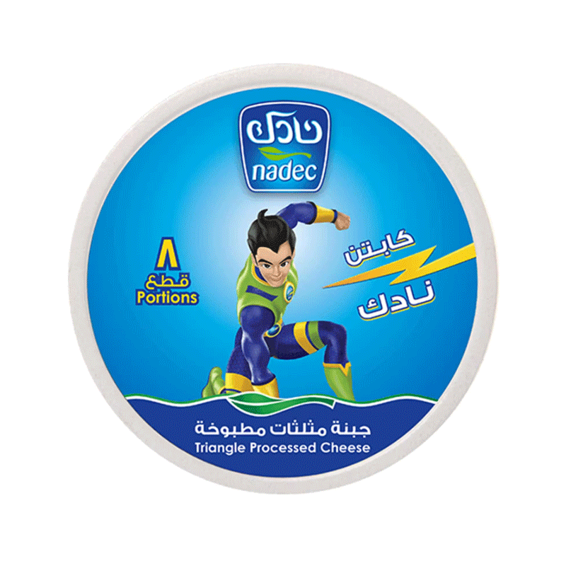 NADEC TRIANGLES CHEESE PORTION 8'S