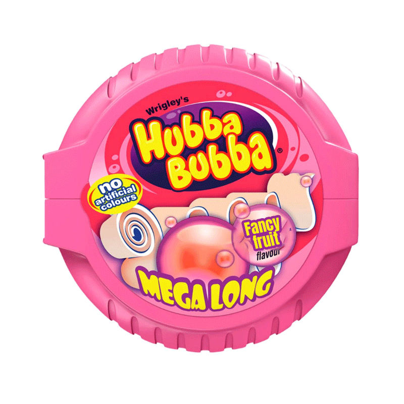HUBBA BUBBA MEGA LONG FRUIT 56GM