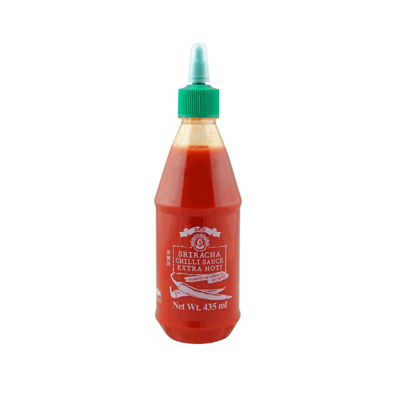 SUREE SRIRACHA CHILLI SAUCE EXTRA HOT 435ML