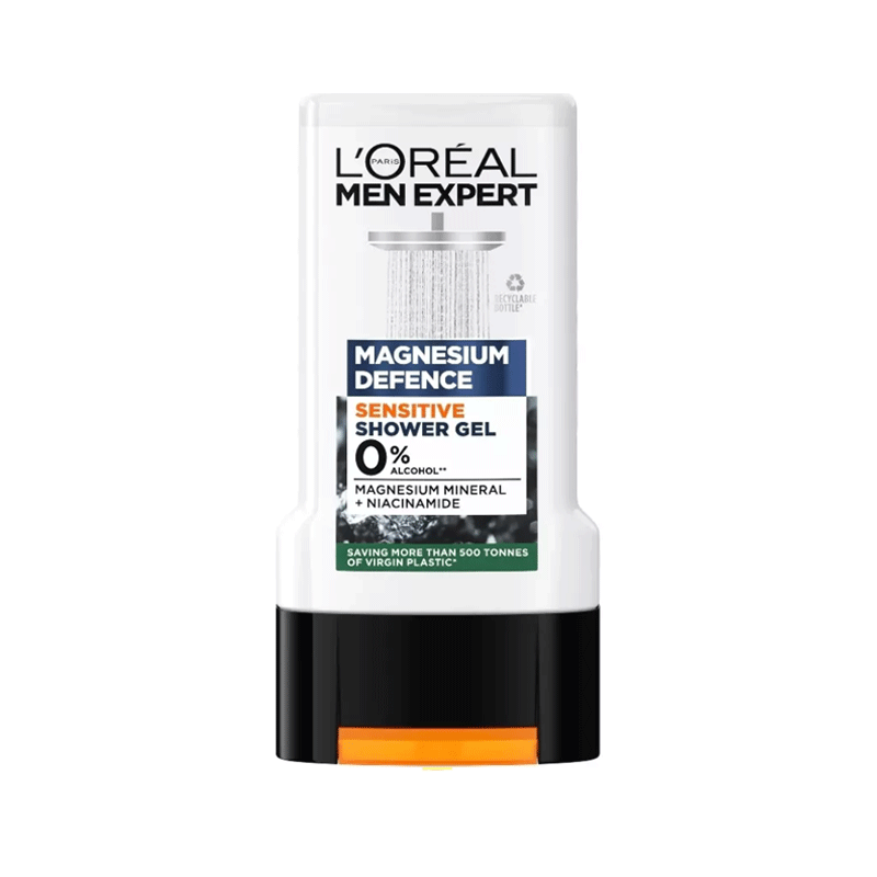 LOREAL SHOWER GEL MAGNESIUM DEFENCE SENSITIVE 300ML