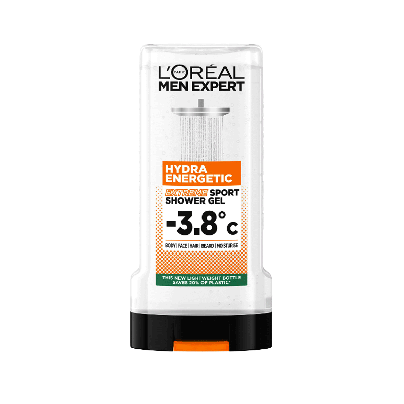 LOREAL SHOWER GEL HYDRA ENERGETIC -3.8C 300ML