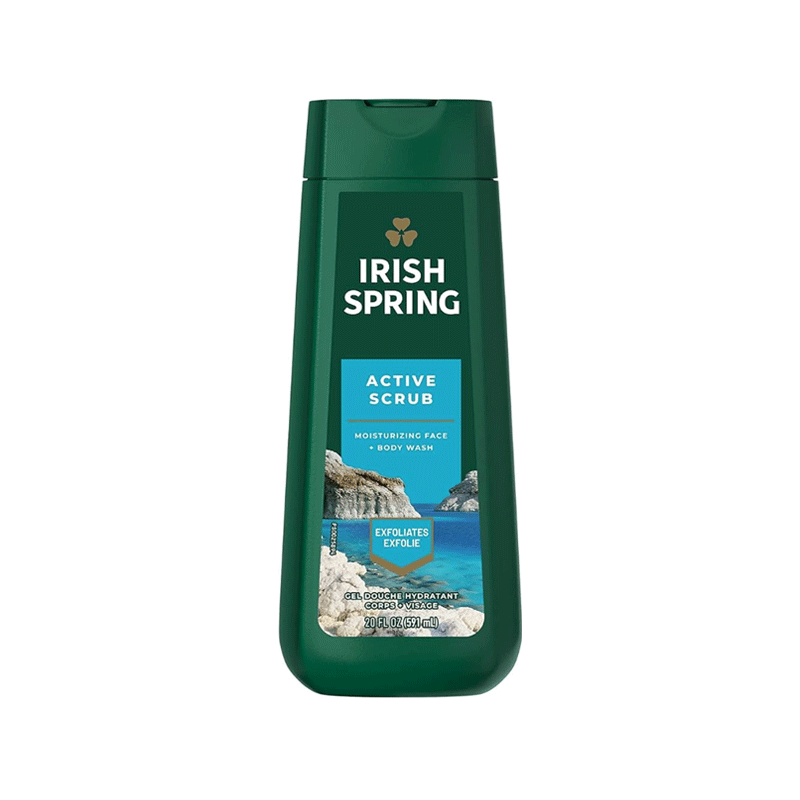IRISH SPRING BODY WASH ACTIVE SCRUB 591ML