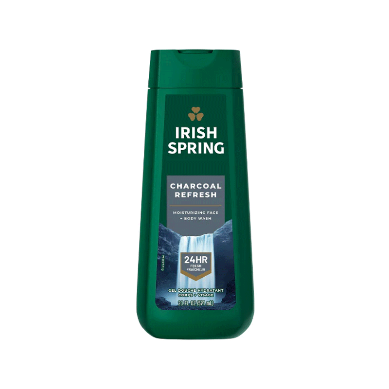 IRISH SPRING BODY WASH CHARCOAL REFRESH 591ML
