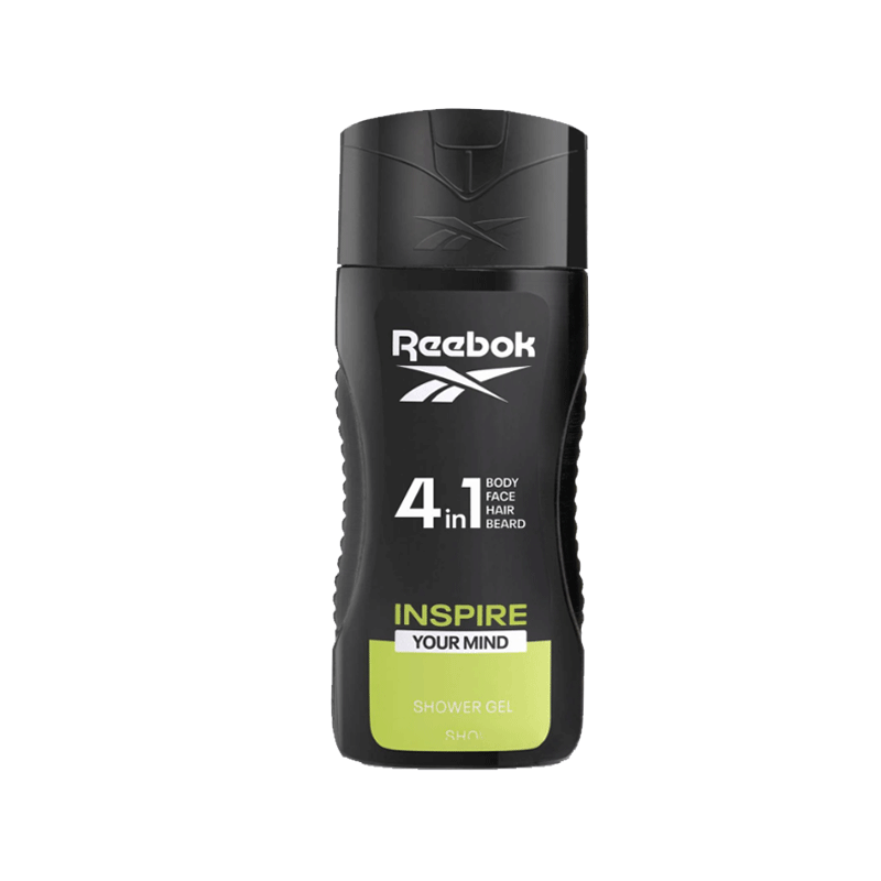 REEBOK INSPIRE YOUR MIND BLACK SHOWER GEL 400ML